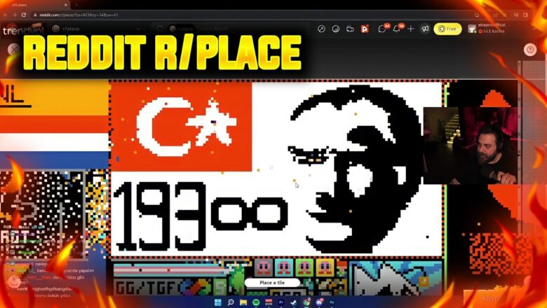 تحميل لعبة Reddit R Place Flag War