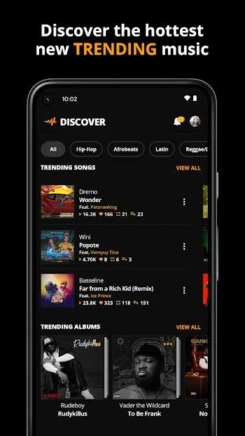 تحميل تطبيق Audiomack Premium