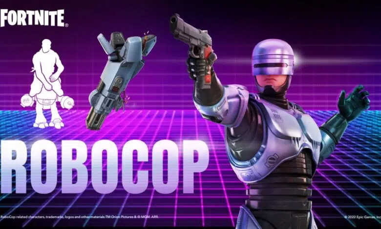 RoboCop Fortnite Skin