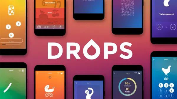 تطبيق دروبس Drops apk