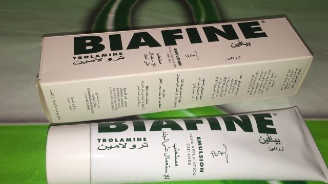 biafine دواعي الاستعمال