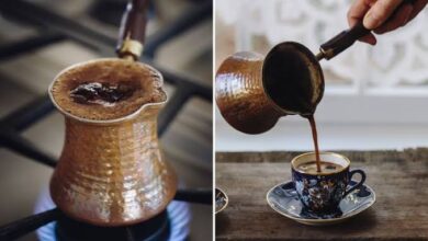 طريقة عمل القهوة التركي على أصولها بوصفة سريعة من غر رمالة