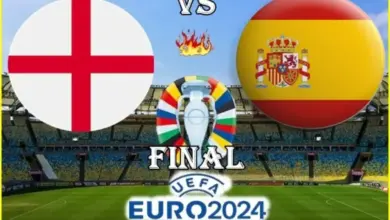 موعد نهائي بطولة يورو 2024 بين إسبانيا وإنجلترا والقنوات الناقلة للمباراة